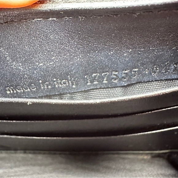 YSL Belle Du Jour Black Patent Leather Zip-Around Continental Wallet - Picture 11 of 12